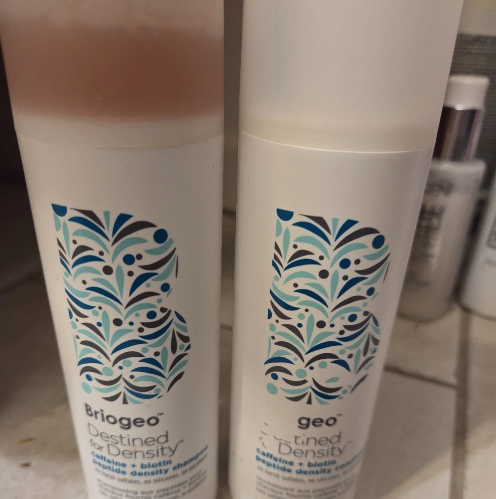 Briogeo Destined for Density Hair Care - White and Blue